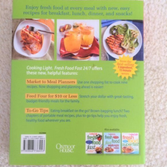 COOKING LIGHT Fresh Food Fast Cookbook - Picture 2 of 5